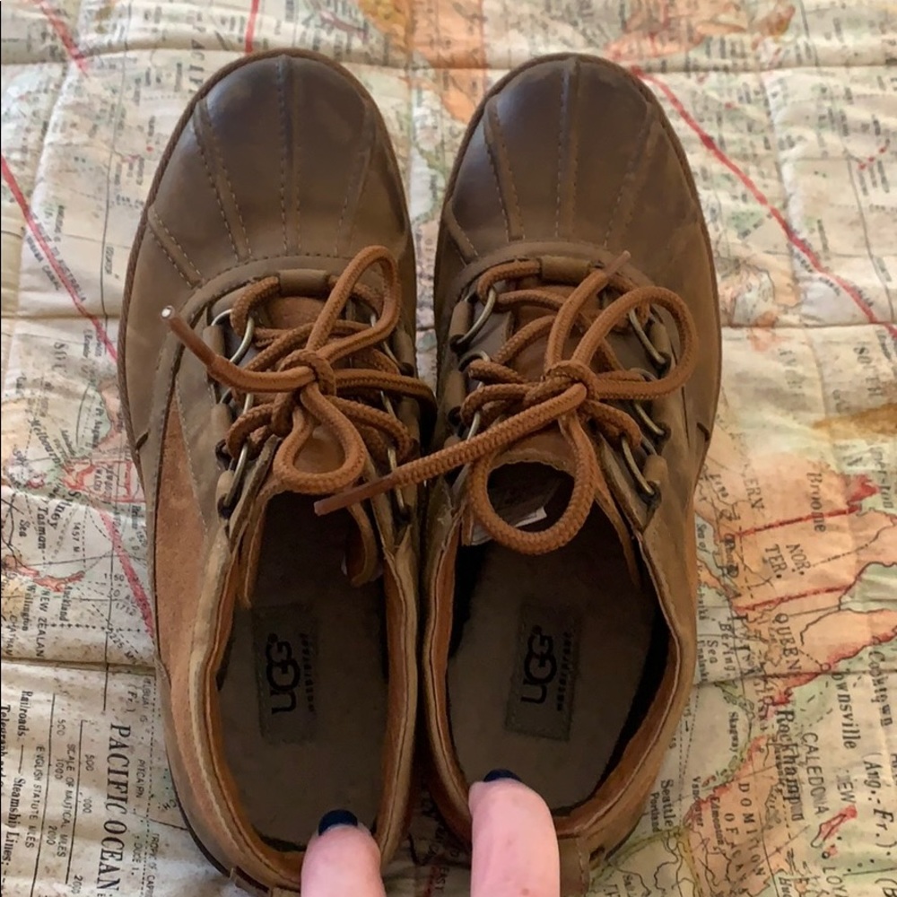 Like new Ugg Heather boots in Chestnut size 8.5